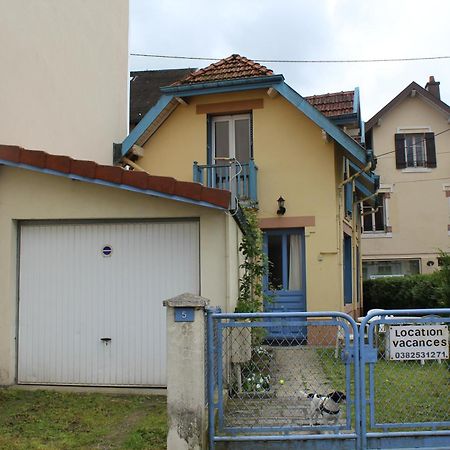 La Maison Jaune Et Bleue Villa Gérardmer Eksteriør billede